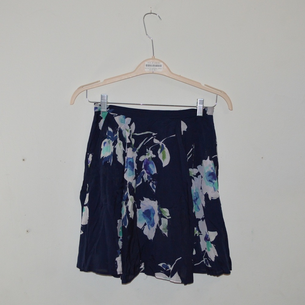 Yumi Kim Navy Floral Skirt